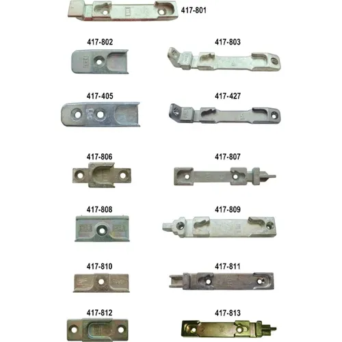 Schließblech A0380 Silber