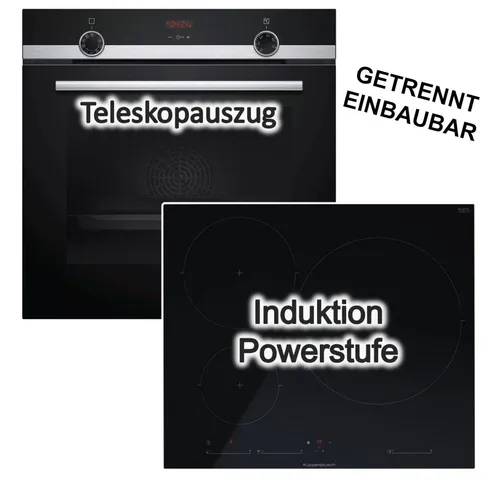 Siemens Backofen ecoClean & Küppersbusch Induktionskochfeld 60cm