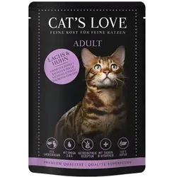 Cats Love PB Adult Lachs & Huhn | 12x 85g Nassfutter für Katzen