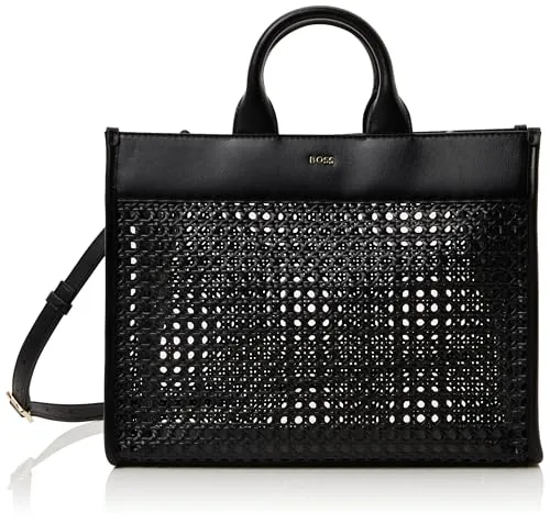 Boss Sandy Shopper Tasche 36 cm schwarz in schwarz von BOSS