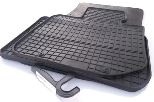 Gummimatten passgenau für BMW X1 iX1 MX1 (U11) Premium Gummi Matten Fußmatten 4-teilig Schwarz Innenraum Schutzmatten
