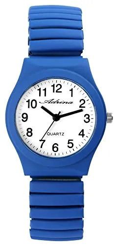 Adrina Quarzuhr Colorin - Stilvolles Design für Jung und Alt - Armbanduhren mit extravagantem Look und hochwertigem Quarzuhrwerk, perfekt als Geschenk für jeden Anlass.