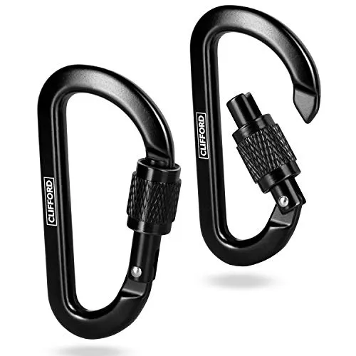 Karabiner Schwarz von CLIFFORD