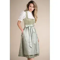 PURPLE LINE Dirndl Samt 2tlg. in blau von Spieth & Wensky
