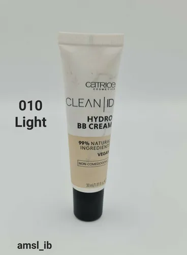 CATRICE Clean ID Hydro BB Cream 30ml  Nr: 010 Light Vegan Natural Neu