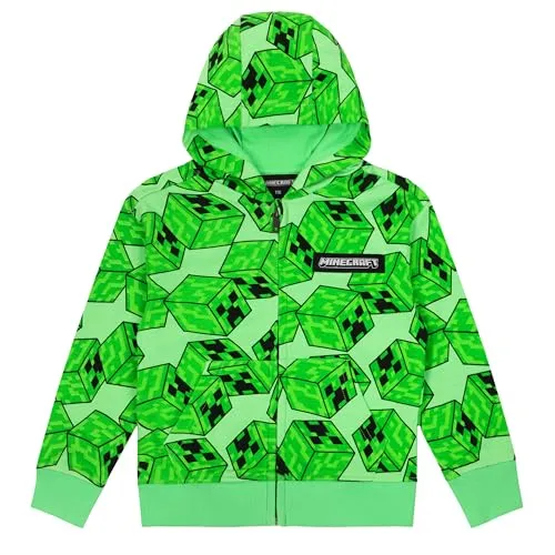 Minecraft Creeper Kapuzenpullover Hoody für Fans