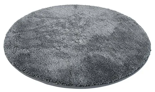 KiNZLER Badematte Chaozhou - Rutschhemmend & Fußbodenheizungsgeeignet - Badteppich aus 100% Polyester, 20 mm hoch, rutschhemmend beschichtet, ideal für Badezimmer mit Fußbodenheizung. Erhältlich in verschiedenen Größen und Designs.