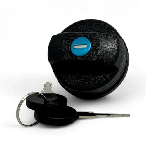 Tankdeckel mit Schlüssel von XTRM-CAR kompatibel mit Volvo XC90 I Bj. 2002-2015 ideal angepasst