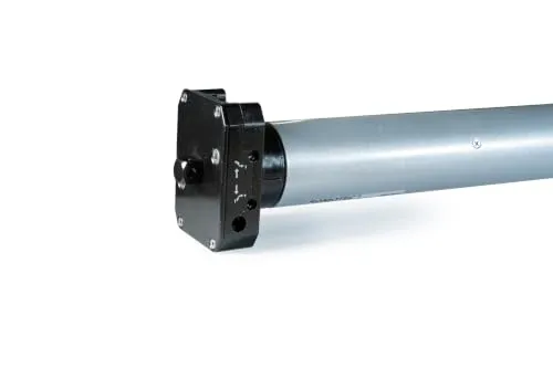 ROMOTEC Torantrieb 120 Nm SW70, Rohrmotor mit Notöffnung, bis 180 kg, Rollgitter NHK