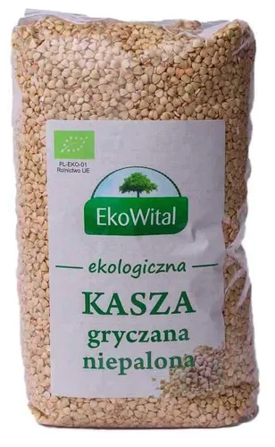 Ungeröstete Buchweizengrütze BIO 1 kg von EKOWITAL