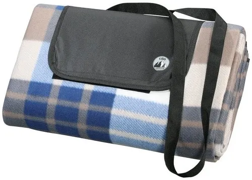 Cilio Beach Picknickdecke 200 x 200 cm braun