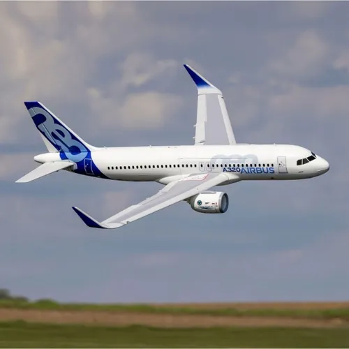E-Flite Airbus A320neo Twin 64mm EDF BNF Basic with AS3X+ and Safe Select