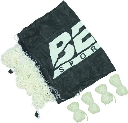 Best Sporting Tornetz für Fußballtor Schwarz Weiß für Tore 213 x 152 x 76 cm