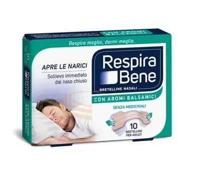 Breathe Well Balsamico-Aromen 10 Nasenpflaster von E.FA.S. SpA