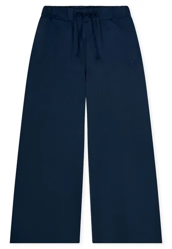 Schiesser Damen Schlafhose lang - Loungewear aus Bio-Baumwolle - Lange Schlafhose für Damen in Admiralblau aus 100% Bio-Baumwolle. Bequemer Schnitt mit Bindekordel und praktischen Taschen für höchsten Tragekomfort.