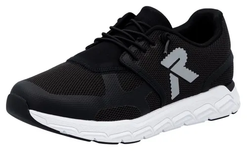 Rieker Preston Damen Halbschuhe, Größe:39 EU - Halbschuhe für Damen aus hochwertigem Textil in Schwarz, mit super leichter EVA/Gummi-Sohle und herausnehmbarer MemoCup-Einlegesohle für optimalen Komfort und dynamisches Abrollen.