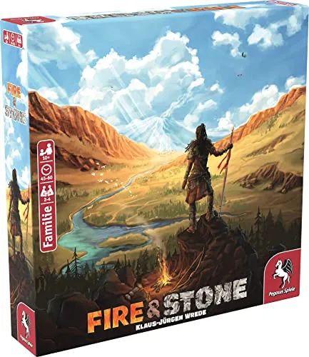 Pegasus Spiele 51233G Fire & Stone (deutsche Ausgabe)