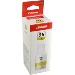 Canon Nachfülltinte GI-56Y Gelb 135ml - Originalqualität für Canon Maxify Drucker, hohe Druckergebnisse für Unternehmen und Privatpersonen