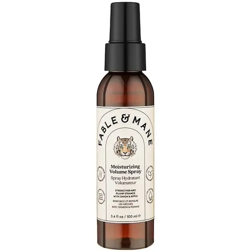 Fable & Mane MahaMane Moisturizing Volume Spray 100 ml - Haarspray für feines Haar, sorgt für Fülle und Glanz, enthält 100% natürliche Inhaltsstoffe und nährt die Haarstruktur tiefenwirksam.