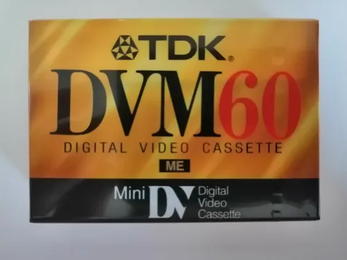 TDK DVM60 Digital Video Cassette  aus Sammlung ovp sealed Tape