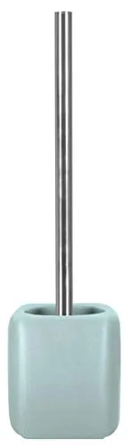 Kleine Wolke Cubic WC Bürstengarnitur-Accessoires, Steinzeug, Opal, Maße ca. 11 x 11 x 38 cm