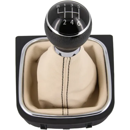 Schaltknauf + Schaltsack mit Rahmen passend für VW Jetta V | 1K2 | BJ 2005-2010