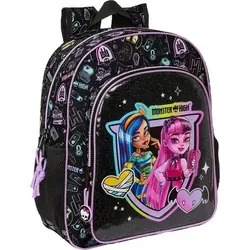 Monster High Fantastic anpassungsfä higer Rucksack 38cm - Schwarz