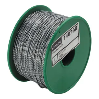 Cimco Plombendraht Spule ca.115m 14 0768 - Plombendraht Spule für Plombenzangen, rostfrei und verzinkt, ideal für sichere Versiegelungen mit einer Länge von 115 m.