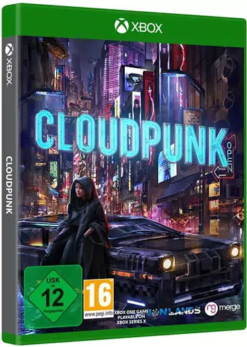 Cloudpunk - Xbox ONE - Deutsche Version - Action & Abenteuer Spiel für Xbox ONE, bietet fesselnde Story im Singleplayer-Modus und ist ideal für Fans von immersiven Erzählungen.