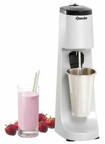 Bartscher Drink Mixer 650ml, 135105 - Standmixer mit 0,65 Liter Edelstahlmixbecher, elektronischer Steuerung und 2 Geschwindigkeitsstufen für perfekte Mix-Ergebnisse.
