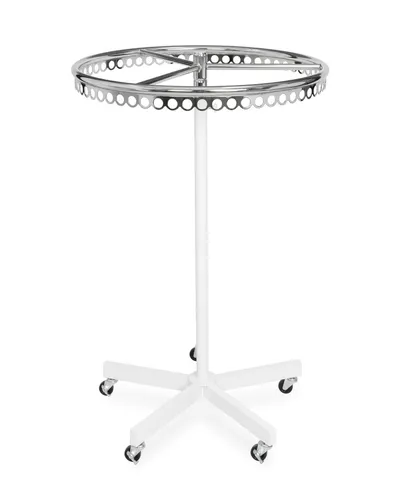 Rundständer höhenverstellbar 76 cm Ø Kleiderständer Verkaufsständer Ringlöcher