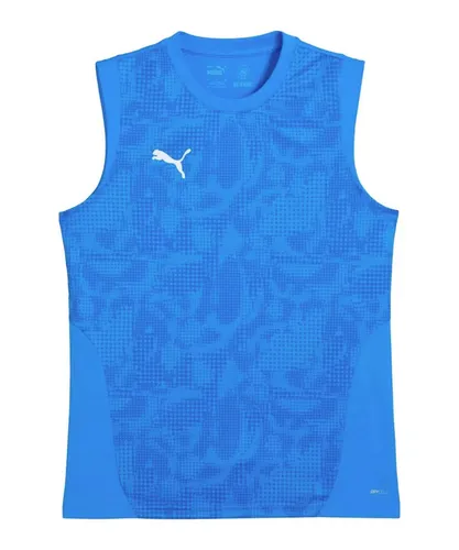 PUMA teamCUP Training Tanktop blau für Herren, 2XL - Sportliches Training Tanktop von PUMA in Blau, ideal für aktive Männer. Atmungsaktives Material sorgt für hohen Tragekomfort beim Training.
