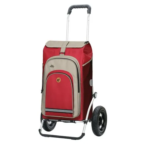 Andersen Einkaufstrolley Royal Shopper Hydro 2.1 - Einkaufstrolley mit 62 l Volumen, Rucksackfunktion und 8 l Thermofach für optimale Flexibilität und Komfort beim Einkaufen.