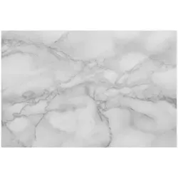 Bilderwelten Fototapete, Grau, Papier, Marmor Optik, Rechteckig, 336x225 cm, FSC 100%, Tapeten & Wandverkleidungen, Fototapeten