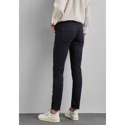 Street One Damen A377761 Jeans - Casual Fit, Clean Indigo Wash - Jeans im Mid Waist Style mit Slim Legs und praktischem 4-Pocket Design, ideal für komfortable Outfits.