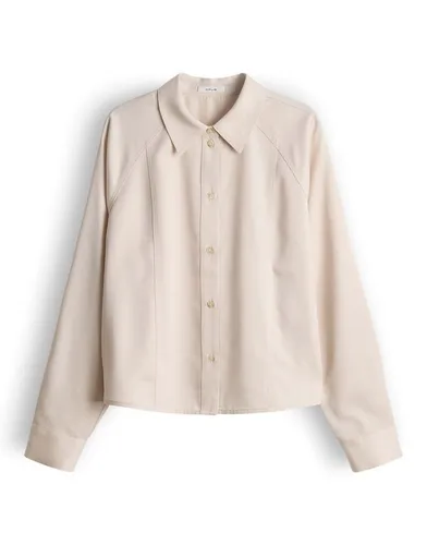 OPUS Damen Langarmbluse - Fließende Hemdbluse aus Lenzing™ Tencel, Größe 38 - Die OPUS Hemdbluse vereint modernen Chic mit zeitloser Eleganz. Aus hochwertigem Lenzing Tencel gefertigt, bietet sie eine lockere Passform und sorgt für ein angenehmes Tragegefühl. Ideal für stilvolle Outfits.