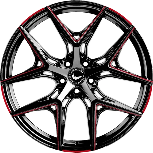 Barracuda Razzer flash red PureSports gefräst 9.5x21 ET25 in rot von Barracuda