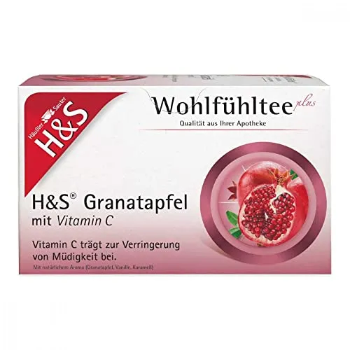 H&S Granatapfel Filterbeutel von H&S Tee - Gesellschaft mbH & C