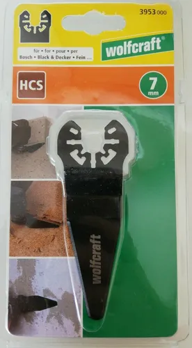 Wolfcraft Fingerschaber , Bi-Metall, für Vibrationssägen Multisägen