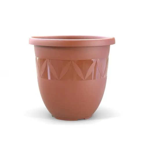 Blumentöpfe & Pflanzgefäße Orange von Plastard