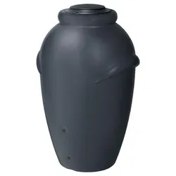Regentonne Amphore BOLOGNA 360 L anthrazit von Prosperplast