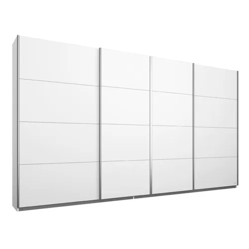 Schwebetürenschrank Alpinweiß 4-türig 315 cm in weiß von Roller