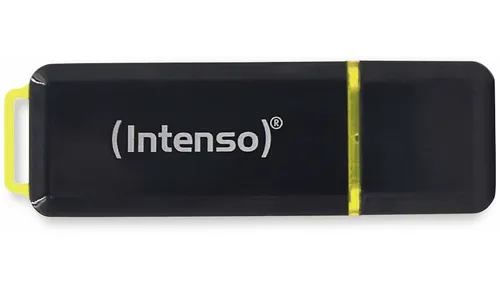 Intenso USB-Stick High Speed Line 128 GB - Blitzschneller USB 3.2 Stick mit bis zu 250 MB/s Lesegeschwindigkeit, kompakt und ideal für unterwegs