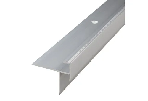 PROVISTON Treppenkantenprofil Aluminium 1000 mm - Dämmstoffe mit rutschfester Oberfläche für sicheren Halt auf Treppen. Ideal für Wohn- und Gewerbeobjekte, leicht zu montieren und schützend gegen Abnutzung.