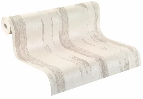 Vliestapete creme metallic Natur Amelie Rasch 574517 von Rasch
