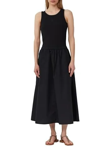 s.Oliver Ausgestellter Midirock aus Baumwolle mit aufgesetzten Taschen