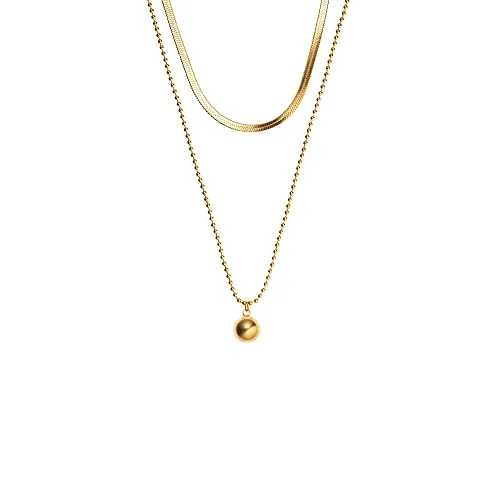 Heideman Halskette Cher Damen aus Edelstahl - Elegante Damenkette aus goldfarbenem, matt poliertem Edelstahl, ideal für jeden Anlass. Hochwertige PVD-Beschichtung und allergikerfreundlich. Hergestellt in Deutschland für höchste Qualität.