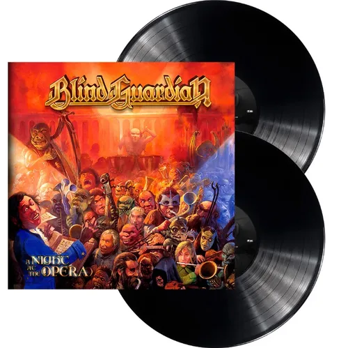 Blind Guardian A Night at the Opera (Remixed 2011/2012, Remastered 2012) Vinyl - Schallplatte der Limited Edition mit 2 Scheiben im Gatefold Cover, perfekt für Metal-Fans und Sammler.