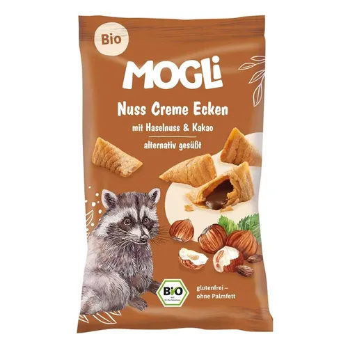 Nuss Creme Ecken - Haselnuss & Kakao 30g | MOGLI