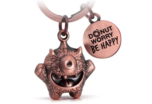 FABACH Schlüsselanhänger Kummermampfer Cyklops - Kummerfresser Glücksbringer - Viel Erfolg